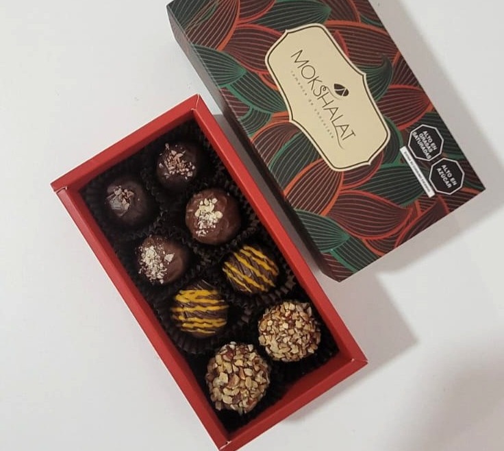 CAJA TRUFAS DE CHOCO X 8 UND - LAAL