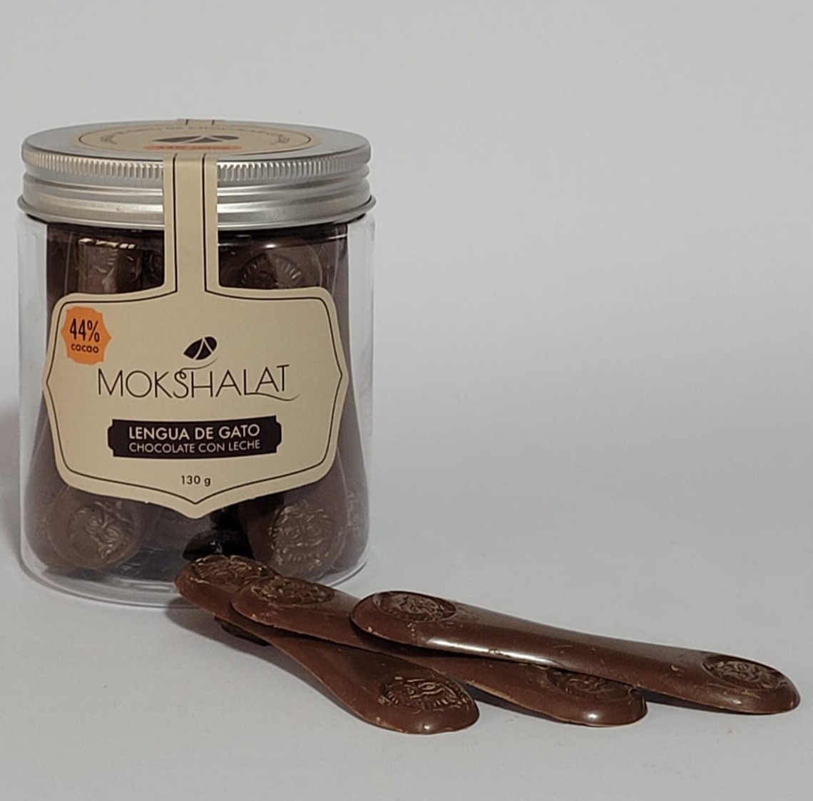 LENGUA DE GATO LECHE 44% 130 GRS